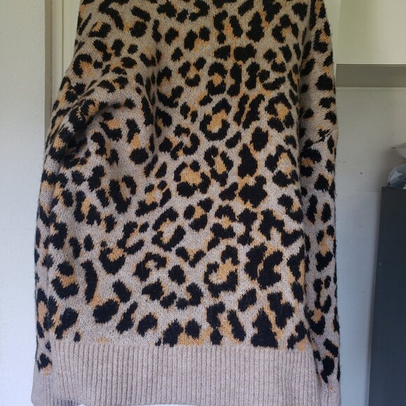 Leopard Sweater Size XXL Brand MNG - Picture 5 of 6